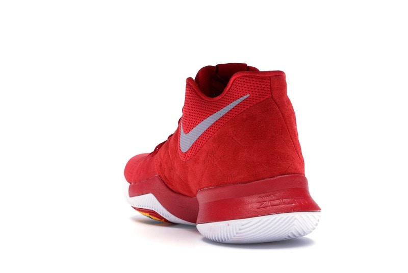 Nike Kyrie 3 Red Suede