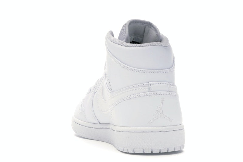 Jordan 1 Mid White/Pure Platinum