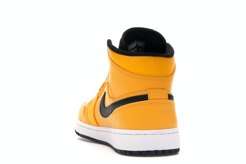 Jordan 1 Mid University Gold Black