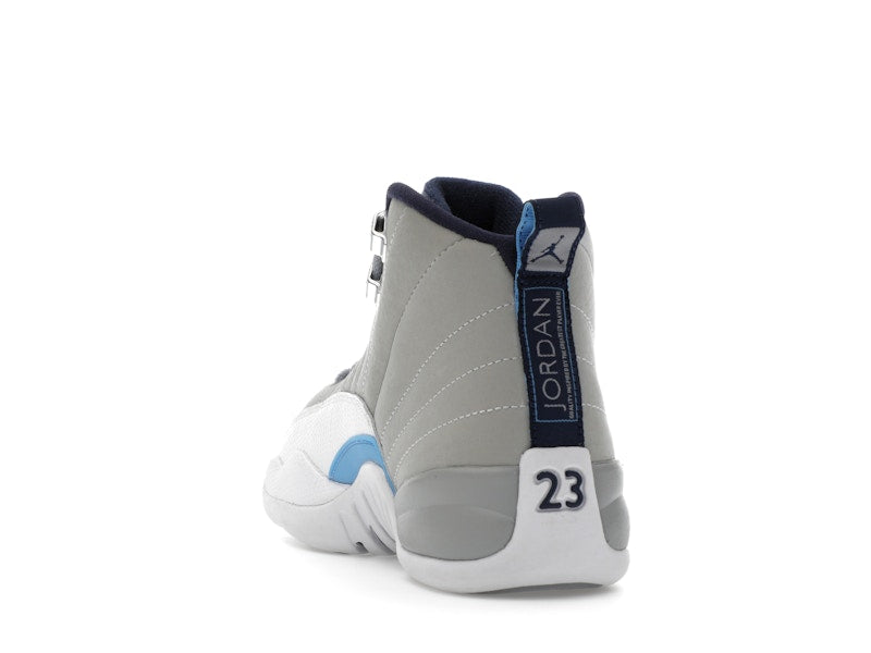 Jordan 12 Retro Grey University Blue (GS)