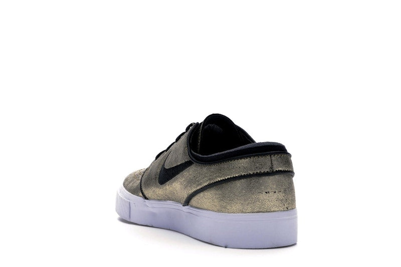 Nike SB Stefan Janoski Zoom Leather Metallic Gold