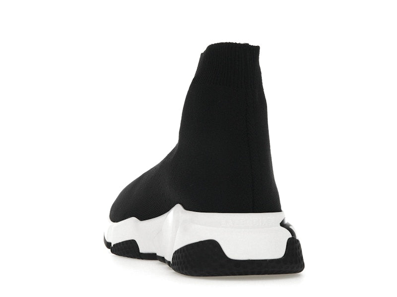 Balenciaga Speed Graffiti Trainers White Black Logo (Women's)
