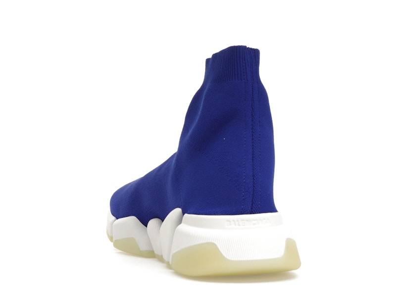 Balenciaga Speed 2.0 Recycled Knit Blue Glow