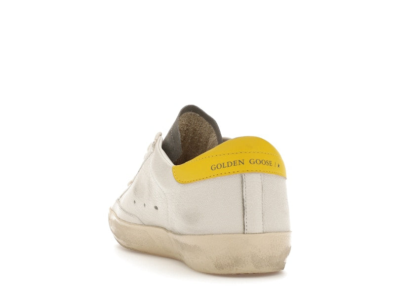Golden Goose Super-Star White Orange Yellow