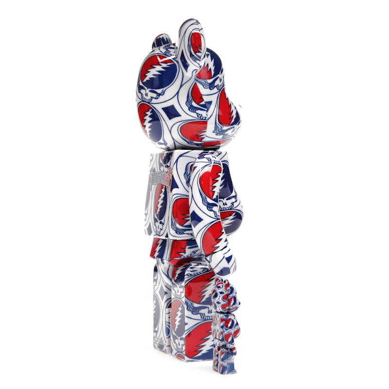 Bearbrick x Grateful Dead (Steal Your Face) 100% & 400% Set
