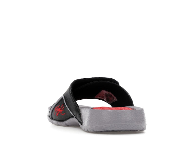 Jordan Hydro 4 Retro Black Cement Grey Fire Red (GS)