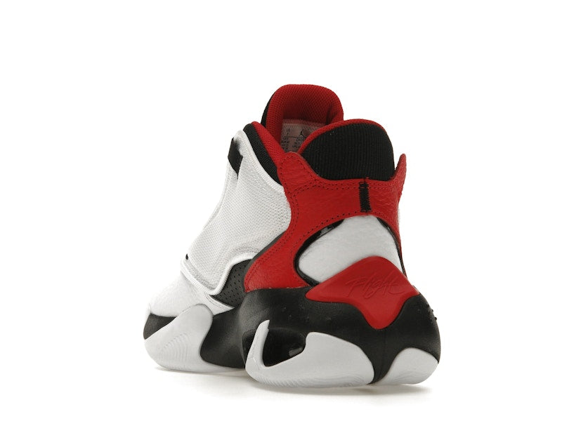 Jordan Max Aura 4 White Black University Red