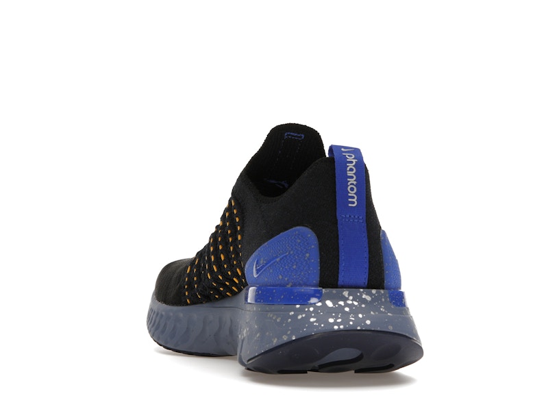 Nike React Phantom Run Flyknit 2 Black Hyper Royal