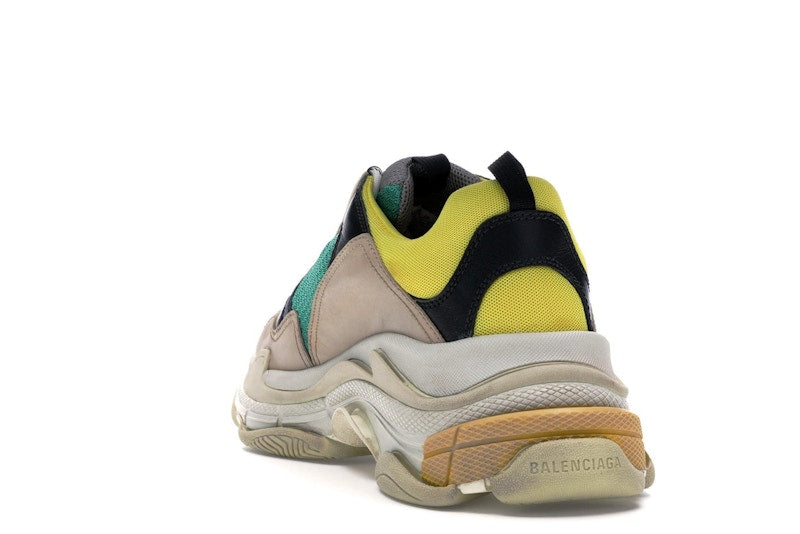 Balenciaga Triple S Beige Green Yellow (2018 Reissue)
