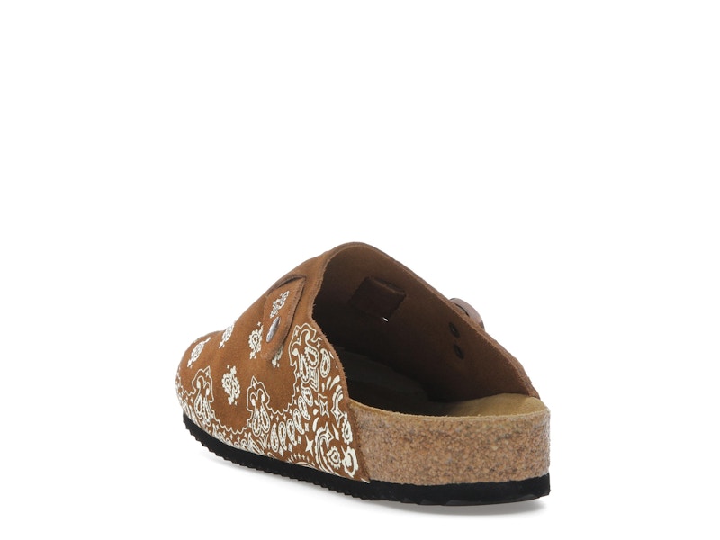 Bravest Studios Suede Paisley Clogs Hazel
