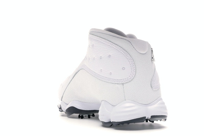 Jordan 13 Retro Golf Cleat White Black