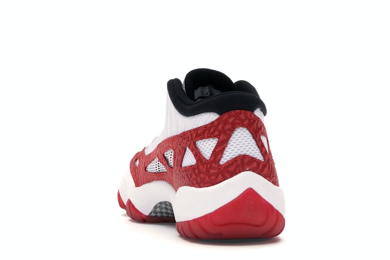 Jordan 11 Retro Low IE White Gym Red