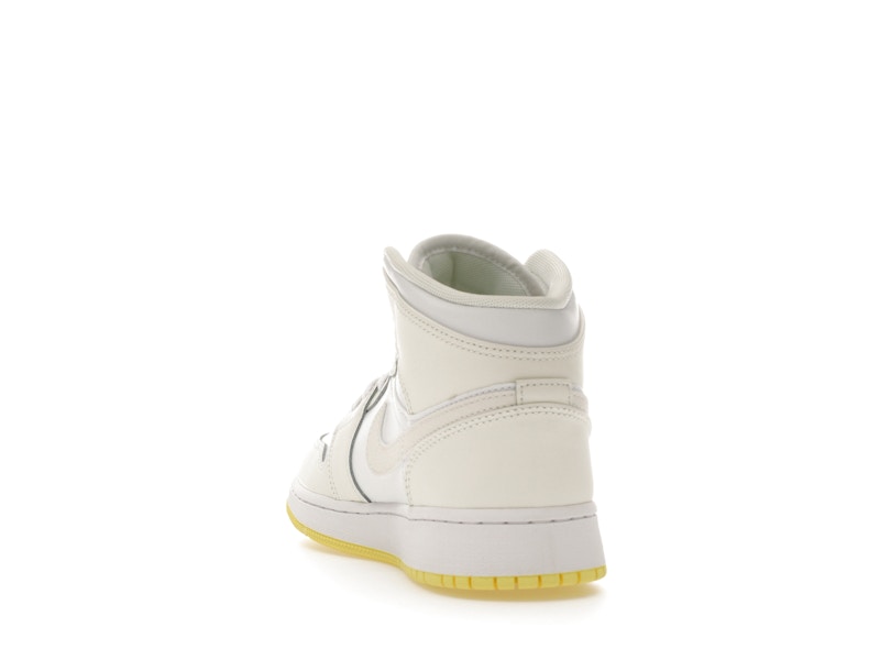 Jordan 1 Mid Sail Light Laser Orange (GS)
