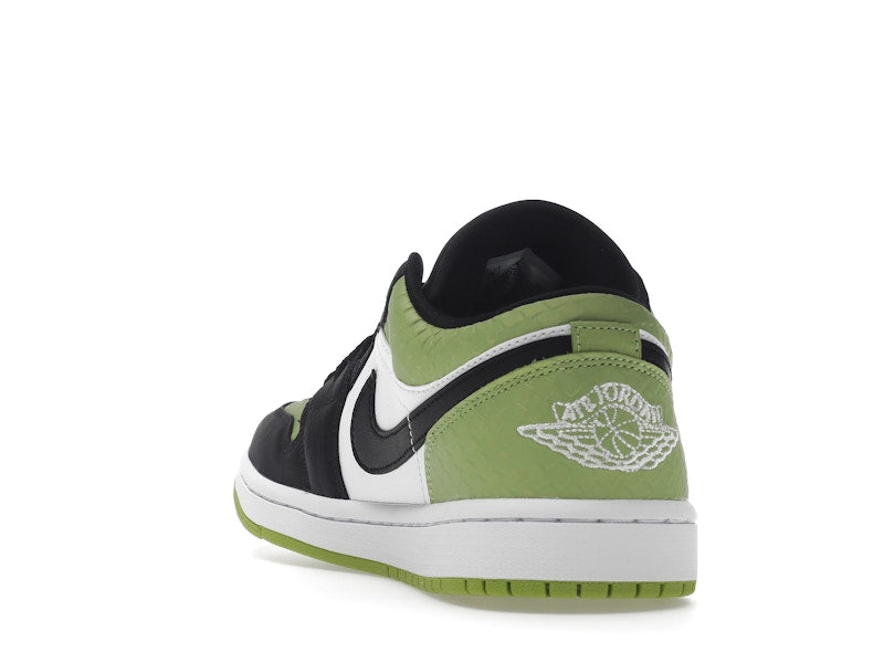 Jordan 1 Low Snakeskin Vivid Green (Women's)