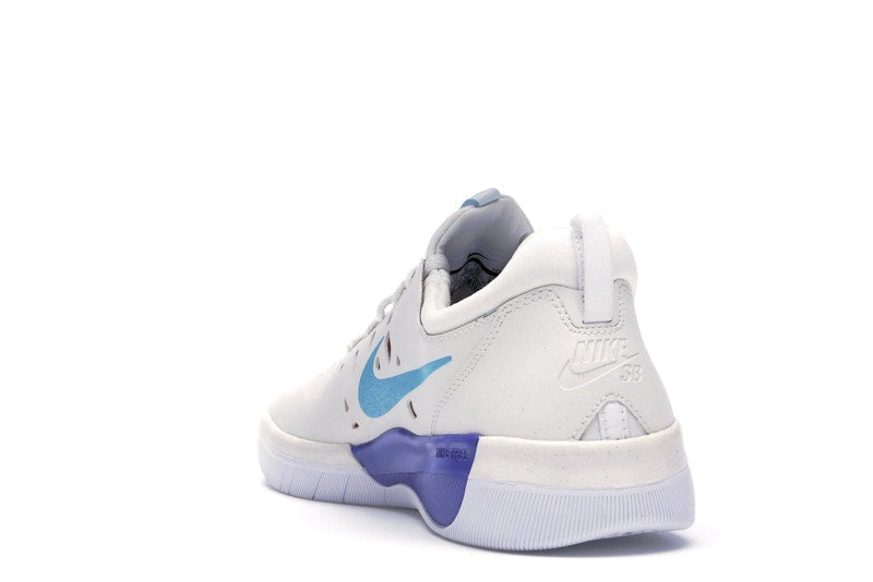 Nike SB Nyjah Summit White Light Blue Fury