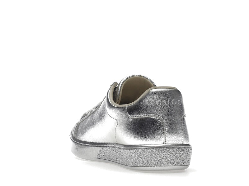 Gucci Ace Metallic Silver (Women's)