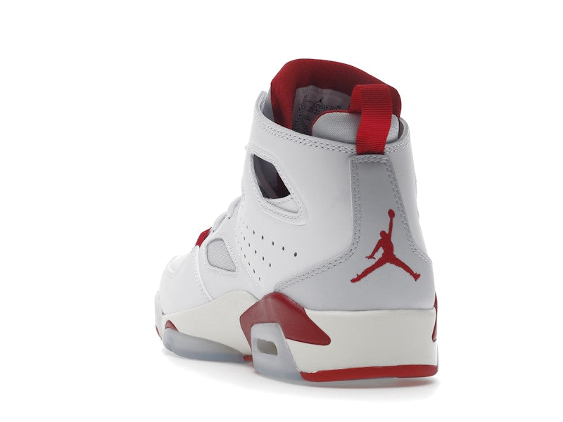 Jordan Flight Club 91 White Pure Platinum Sail Mystic Hibiscus