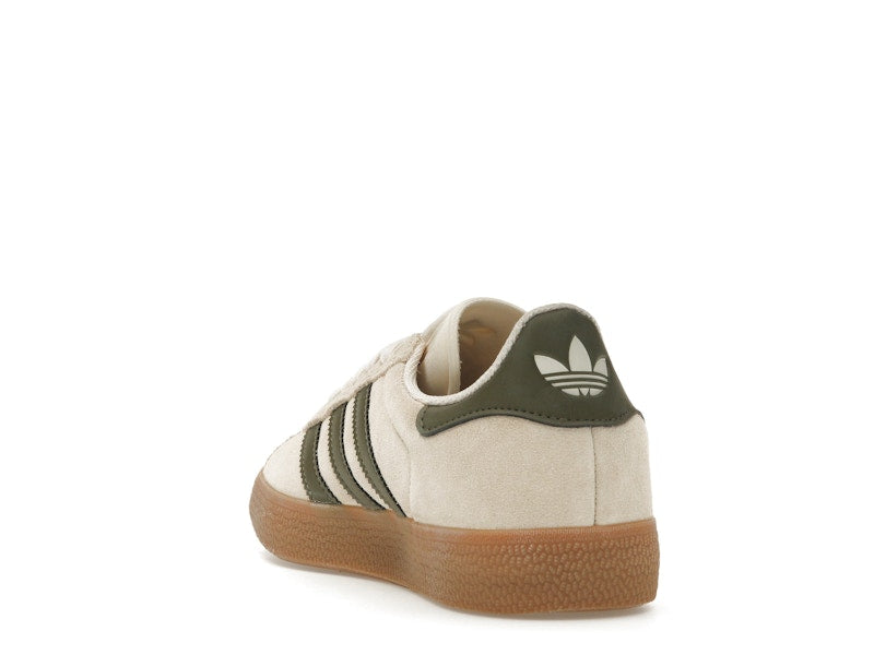 adidas Gazelle ADV Ecru Tint Focus Olive
