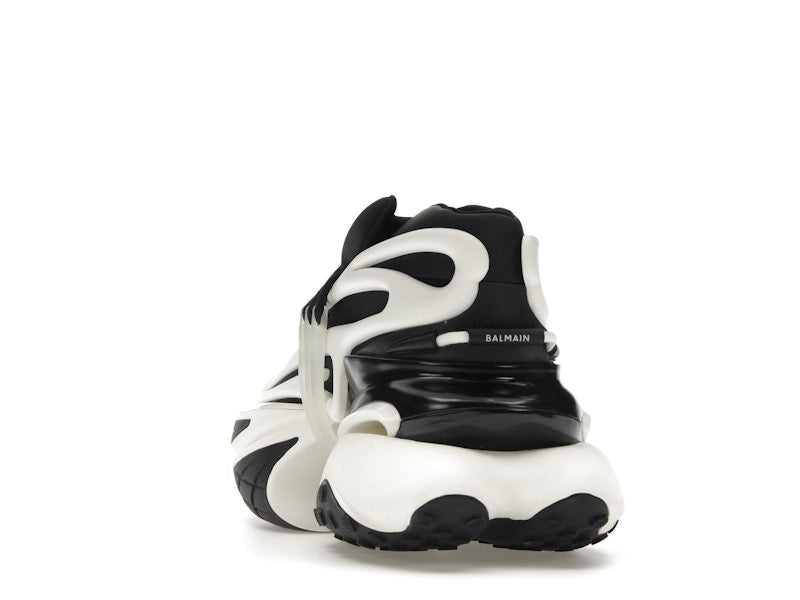 Balmain Unicorn Low-Top Black White