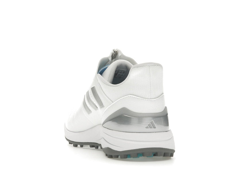 adidas Solarmotion BOA 24 Spikeless Golf Cloud White Silver Metallic Blue Burst