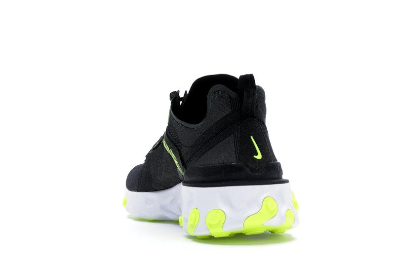 Nike React Element 55 Black Wolf Grey Volt