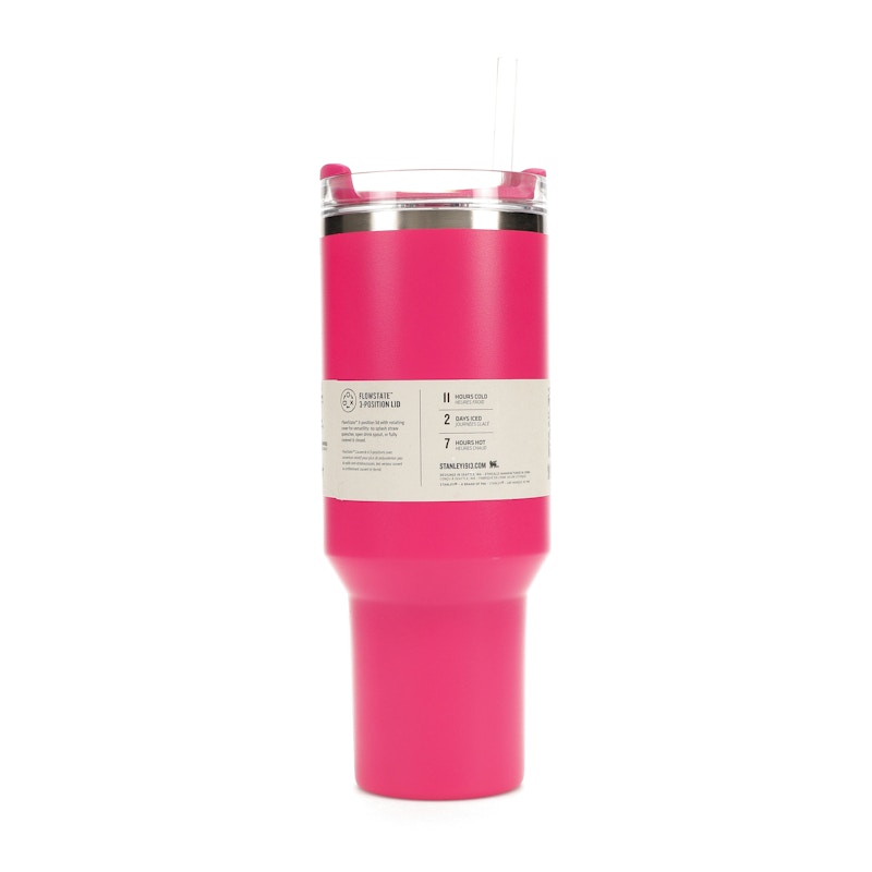 Stanley Flowstate Quencher 40oz Tumbler Camelia