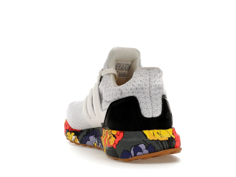 adidas Ultra Boost 5.0 DNA White Floral Midsole (Women's)