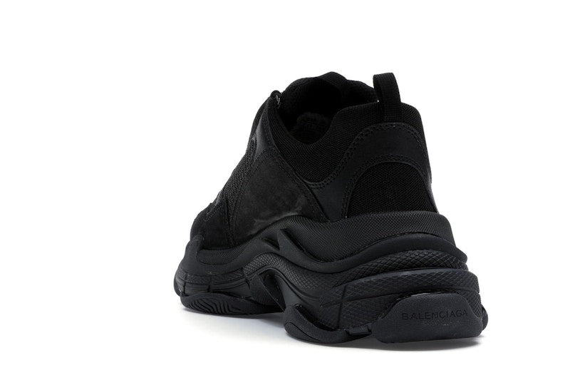 Balenciaga Triple S Triple Black (2018 Reissue) (Nondistressed)