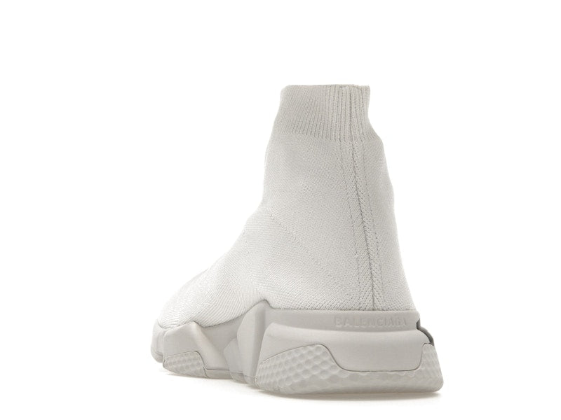 Balenciaga Speed Graffiti Trainers White Black