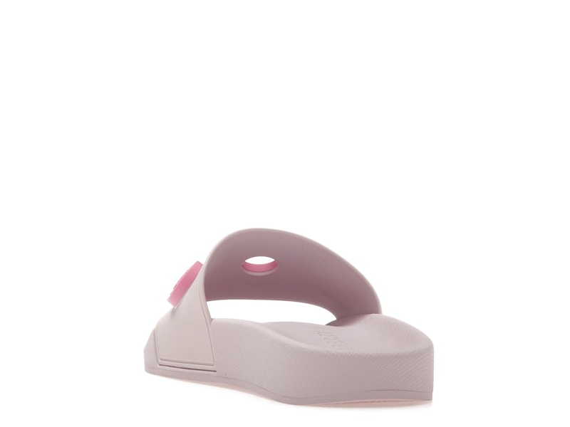 Burberry Logo Graphic Rubber Slide Pale Candy Pink (Women's)