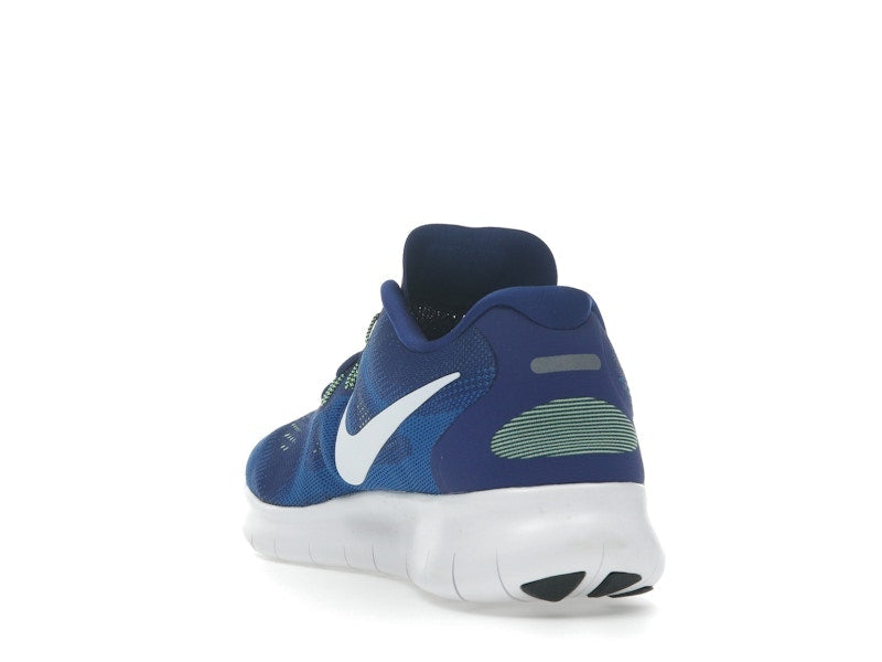 Nike Free Rn 2017 Deep Royal Blue White-Soar