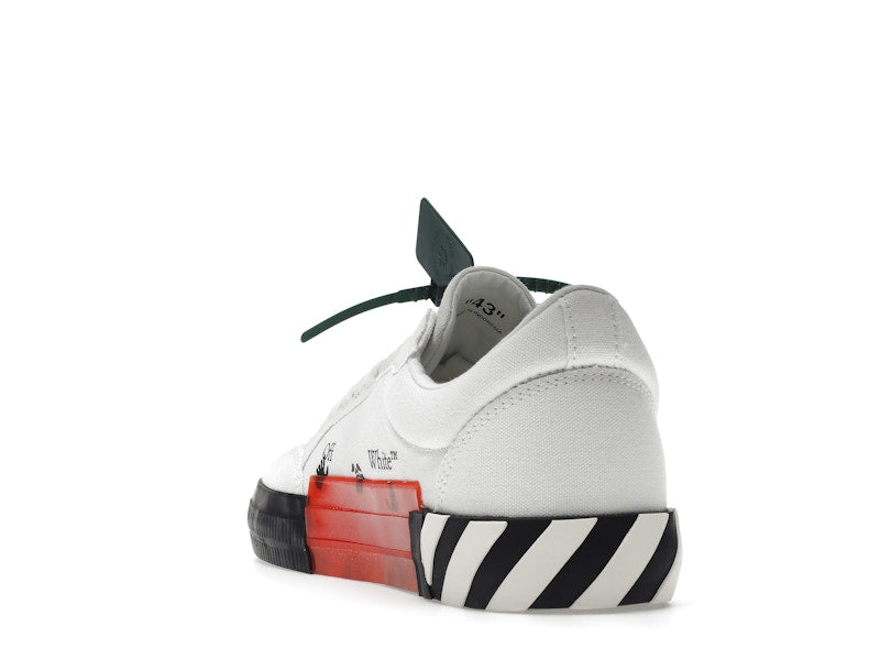 OFF-WHITE Vulc Low Canvas White Black SS22