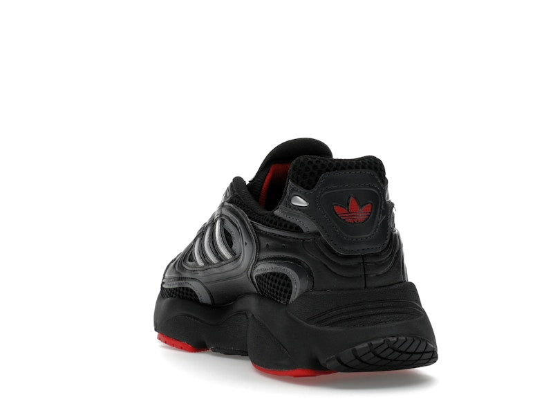 adidas Ozmillen Core Black Grey Better Scarlet