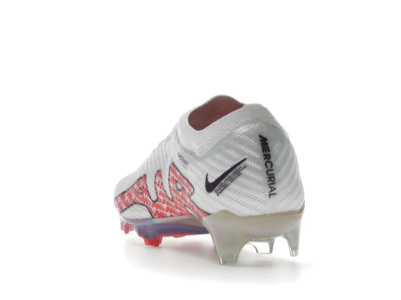 Nike Zoom Mercurial Vapor 15 Elite FG White Bright Crimson