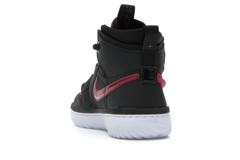 Jordan 1 High React Black Noble Red