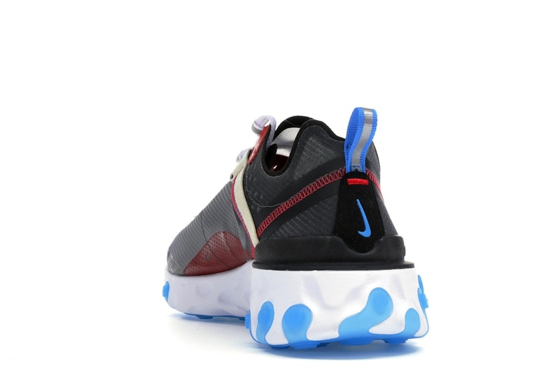 Nike React Element 87 Dark Grey Photo Blue