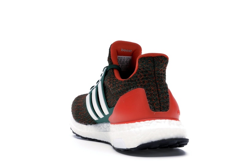 adidas Ultra Boost 4.0 Miami Hurricanes