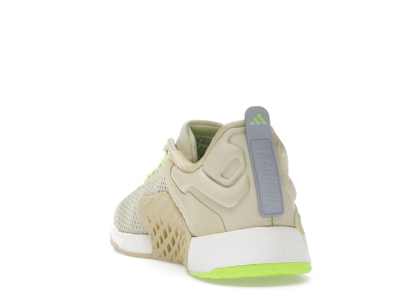adidas Dropset 3 Strength Powder Yellow Matte Silver Lucid Lemon (Women's)