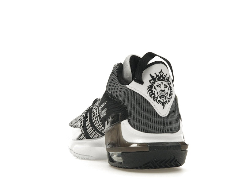 Nike LeBron Witness 7 White Black Metallic Silver