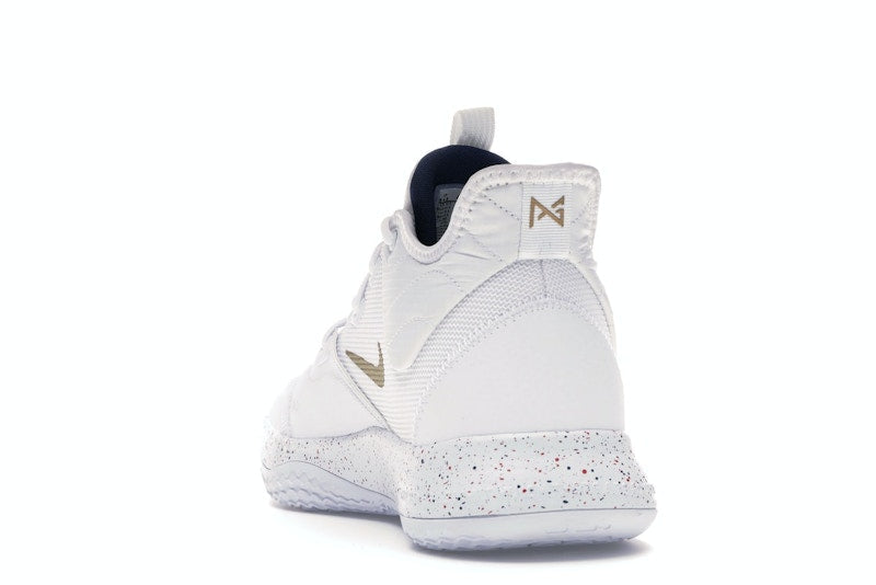 Nike PG 3 White Gold Navy