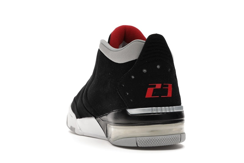 Jordan Big Fund Black Metallic Silver University Red
