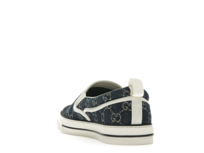Gucci Tennis 1977 Slip On Denim