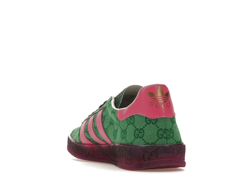 adidas x Gucci Gazelle Green GG Monogram (Women's)