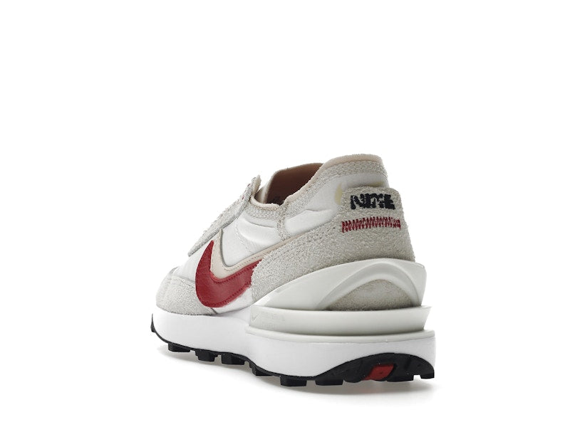 Nike Waffle One SE Sail Pearl White Black Gym Red (Women's)