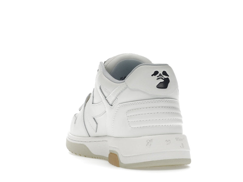OFF-WHITE Out Of Office OOO Low Tops For Walking White Black