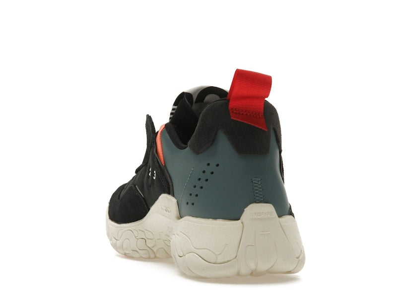 Jordan Delta 2 Black University Red Mineral Slate