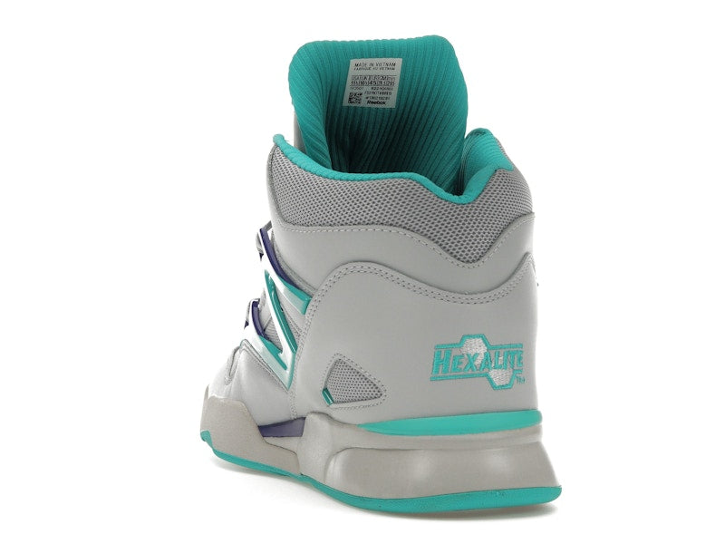 Reebok Pump Omni Zone II Bold Purple Classic Teal Cold Grey