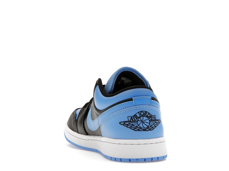 Jordan 1 Low Black University Blue