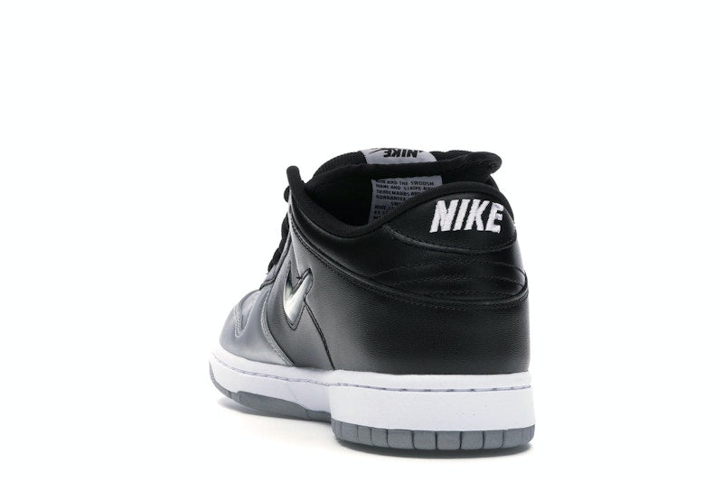 Nike SB Dunk Low Supreme Jewel Swoosh Silver