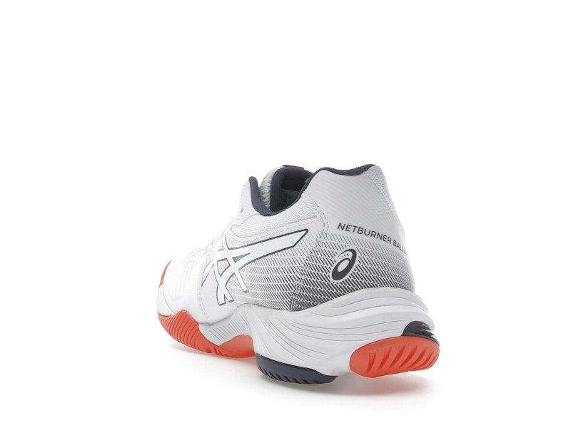 ASICS Netburner Ballistic FF 3 White Indigo Fog